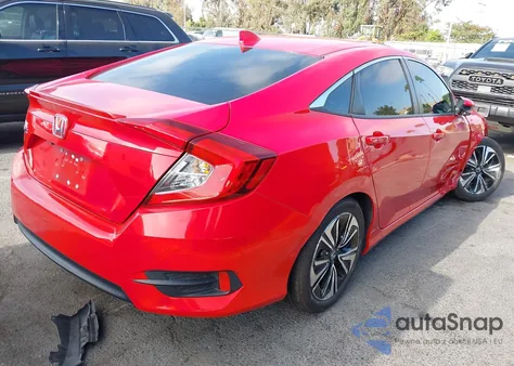 2017 Honda Civic Ex-L from USA, damaged, VIN 2HGFC1F72HH642241